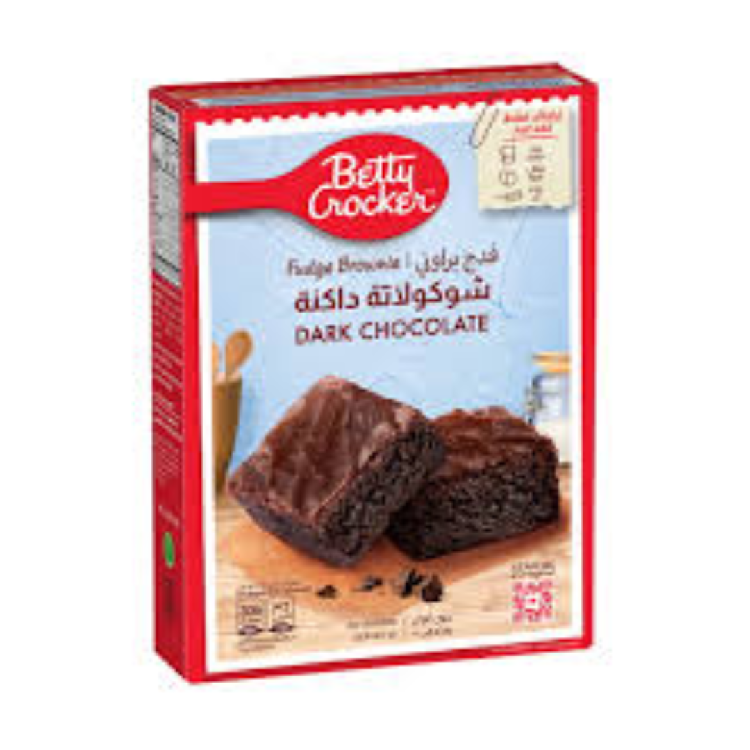 BETTY CROCKER DARK CHOC SUPREME BROWNIE MIX 500G